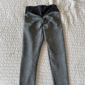 Black and Gray Leggings